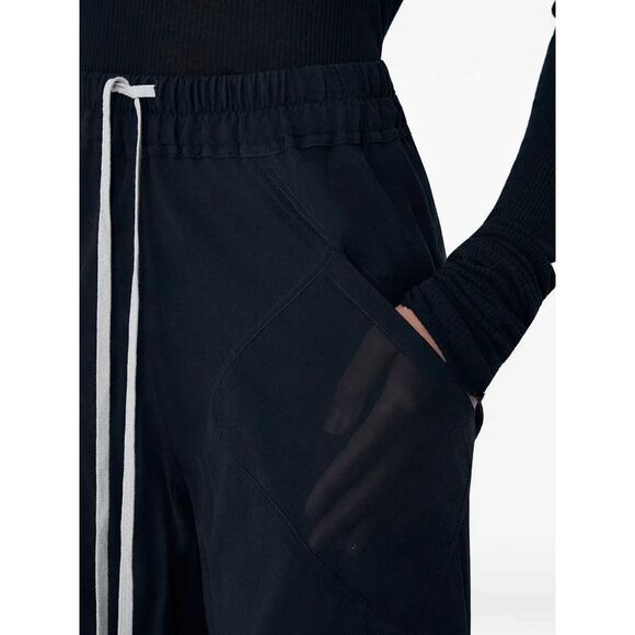 Rick Owens Women Wide-Leg Pants With Drawstring - Picture 5 of 5